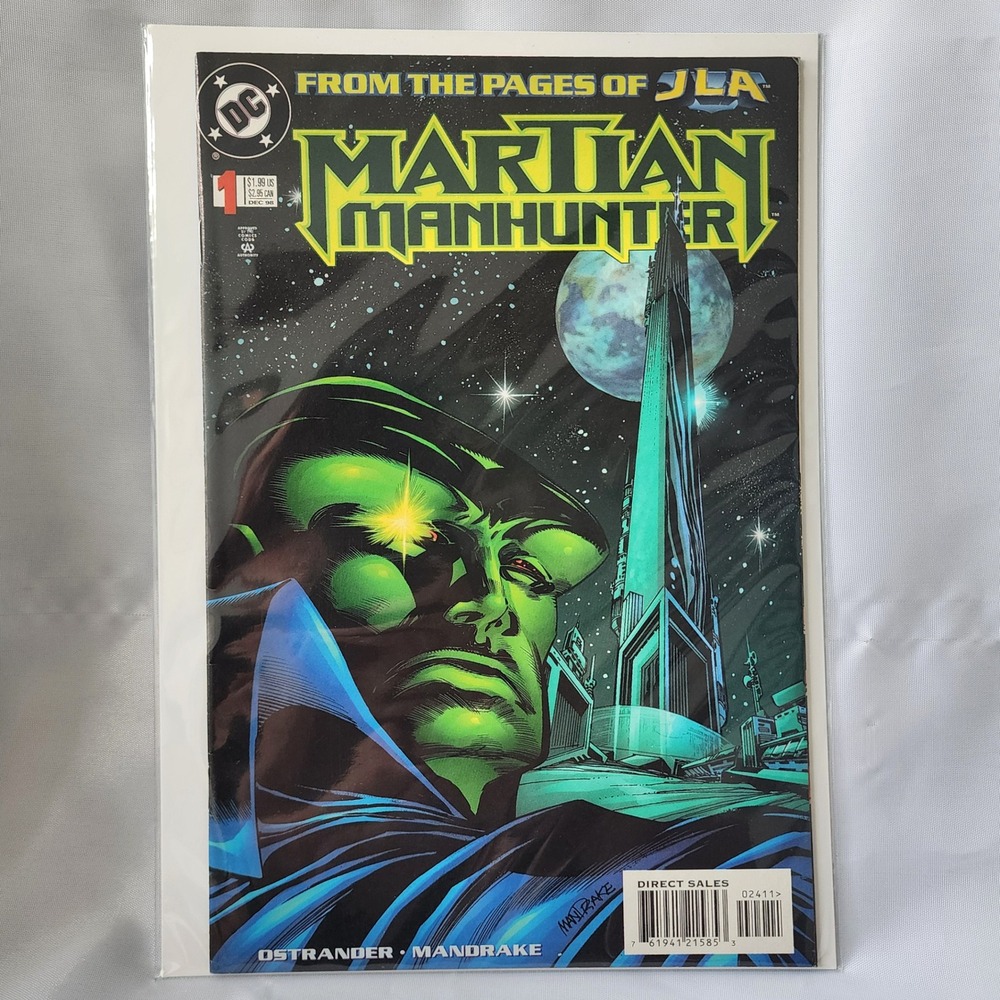 Martian Manhunter #1 DC‎ Comics Dec 1998 Vintage Collectible Justice League JLA